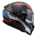LS2 FF811 VECTOR II C SAVAGE WHITE BLUE RED-06