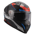 LS2 FF811 VECTOR II C SAVAGE WHITE BLUE RED-06