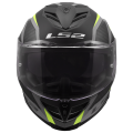 LS2 FF818 STORM III DYNAMO BLACK H-V YELLOW