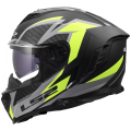 LS2 FF818 STORM III DYNAMO BLACK H-V YELLOW