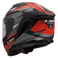 LS2 FF818 STORM III KOMAI BLACK RED
