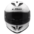 LS2 FF818 STORM III SOLID GLOSS WHITE