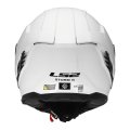 LS2 FF818 STORM III SOLID GLOSS WHITE