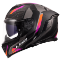 LS2 FF818 STORM III SPORTY GREY PURPLE