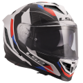 LS2 FF818 STORM III SPORTY WHITE BLUE RED