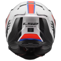 LS2 FF818 STORM III SPORTY WHITE BLUE RED