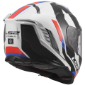 LS2 FF818 STORM III SPORTY WHITE BLUE RED