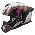 LS2 FF820 RAPID III BOHO WHITE BLACK PINK