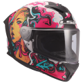 LS2 FF820 RAPID III CYBERG PURPLE CYAN