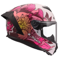LS2 FF820 RAPID III POPPIES II WHITE PINK