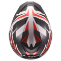 LS2 FF820 RAPID III XTREM WHITE BLACK RED