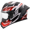 LS2 FF820 RAPID III XTREM WHITE BLACK RED