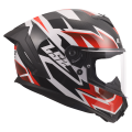 LS2 FF820 RAPID III XTREM WHITE BLACK RED