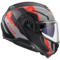 LS2 FF910 ADVANT II GLIDE BLACK GREY RED