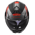 LS2 FF910 ADVANT II GLIDE BLACK GREY RED