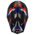 LS2 MX703 X-FORCE PHANTOM WHITE BLUE RED-06 3XL