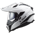 LS2 MX701 EXPLORER SOLID WHITE