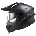 LS2 MX701 EXPLORER C SOLID MATT CARBON