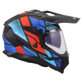 LS2 MX702 PIONEER II BLOCK BLACK RED BLUE-06