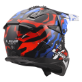 LS2 MX708 FAST II GROTESK WHITE BLUE RED-06