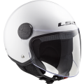 LS2 OF558 SPHERE II SOLID GLOSS WHITE-06
