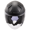 LS2 OF603 INFINITY II SOLID MATT BLACK-06 3XL