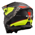 LS2 OF606 DRIFTER DEVOR M.BLACK H-V YELLOW-06 S