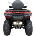 XRW REAR BUMPER CX8 BLACK - CFMOTO CFORCE 450-520 L (2022+)