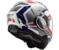 LS2 FF900 VALIANT II REVO WHITE RED BLUE