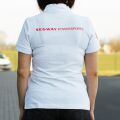 SEGWAY POWERSPORTS White Women Polo T-shirt