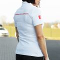 SEGWAY POWERSPORTS White Women Polo T-shirt