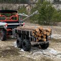 SHARK ATV TRAILER WOOD 1500 BLACK