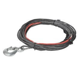 Synthetic rope with hook for Cub 4s, 5.5mm (7/32)X15.2 (50´), 4000 lb