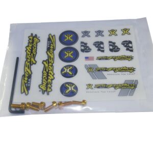 TBR Endcap Bolt Kit GOLD