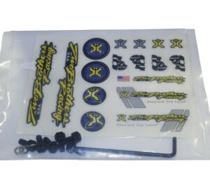 TBR Endcap Bolt Kit BLACK