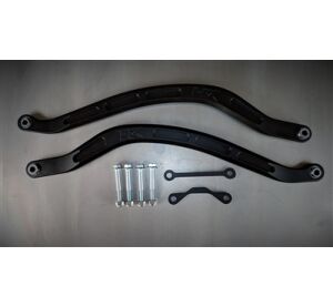 Polaris RZR RS1 Rear Lower MGC Radius Rods, Black Magic