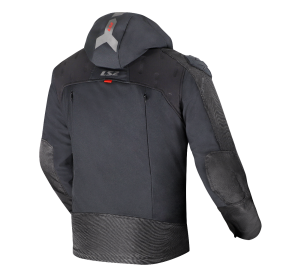 LS2 ZIRCONIUM EVO MAN JACKET BLACK RED