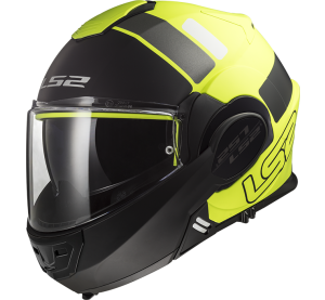 LS2 FF399 VALIANT PROX MATT H-V YELLOW BLACK