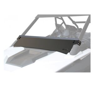 XRW WIND DEFLECTOR ALU BLACK - POLARIS RZR PRO XP