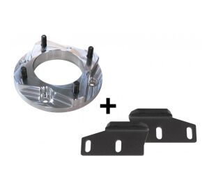 XRW WHEEL SPACERS+MUD SCRAPER ADAPTERS KIT - POLARIS RZR PRO XP