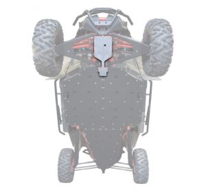 XRW FRONT DIFF SKID PLATE ALUM - CAN-AM MAVERICK X3 XRS