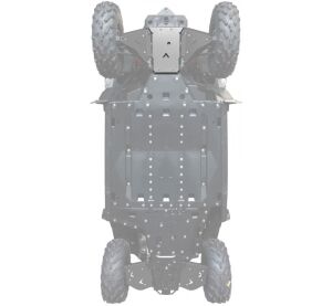 XRW FRONT DIFF SKID PLATE ALU - CAN-AM MAVERICK TRAIL