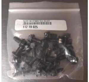 (PKG 25) SCREW,IHWH T/C SLOT 1/4-20x1/2 BNZ