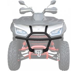 XRW FRONT BUMPER ALU SX1 BLACK - SEGWAY SNARLER AT6 S/L (2023+)