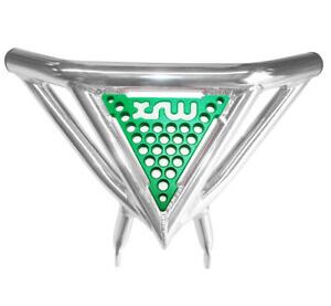 XRW FRONT BUMPER XR10 POLISHED PHD GREEN