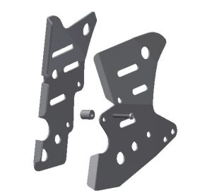 XRW FRAME GUARD YAMAHA YFM 350R