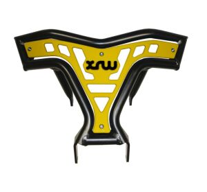 XRW FRONT BUMPER X16 BLACK - PHD YELLOW