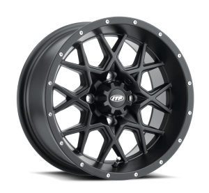 ITP HURRICANE 15x7 (5+2) 4/136 Matte Black