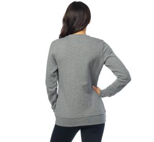 FOX Fheadx Crew Fleece, Heather Graphite, LFS