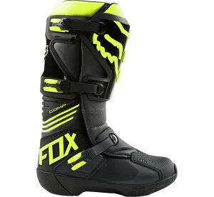 FOX Comp Boot - BLACK/YELLOW MX